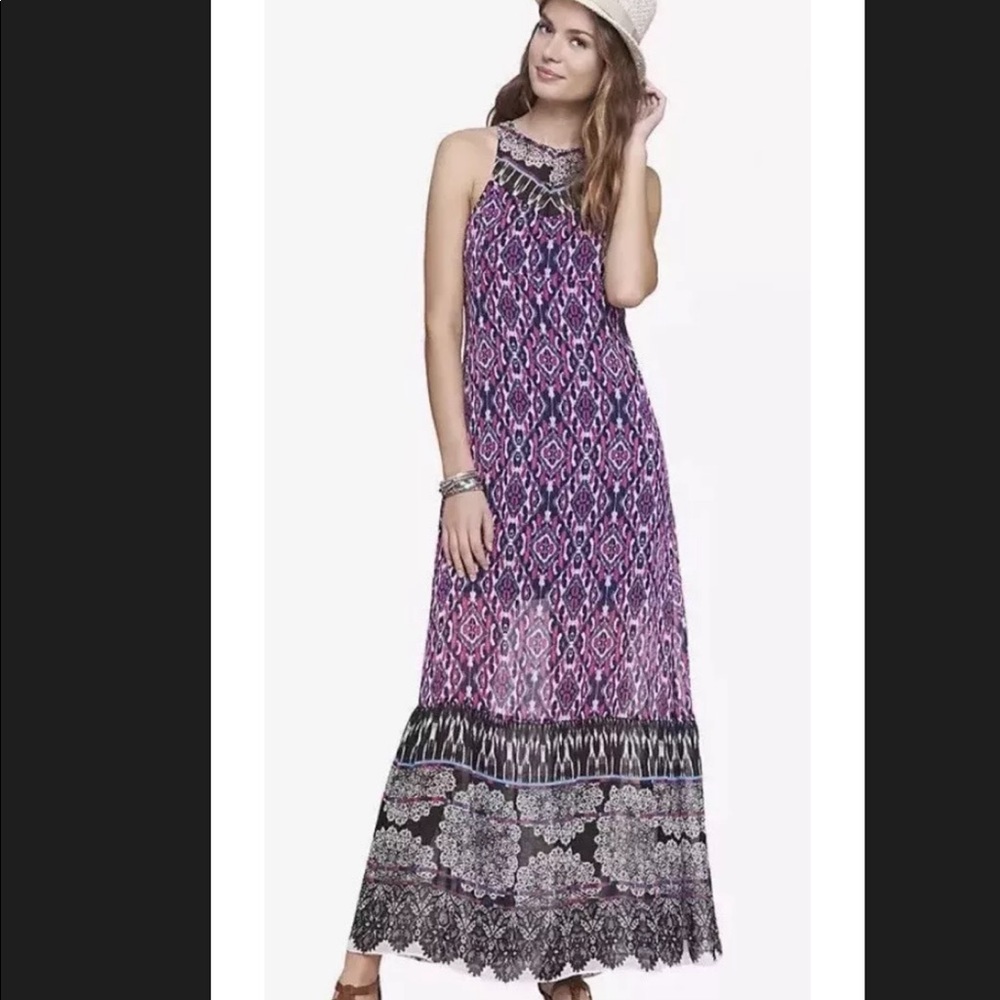 Express Sleeveless Maxi Dress